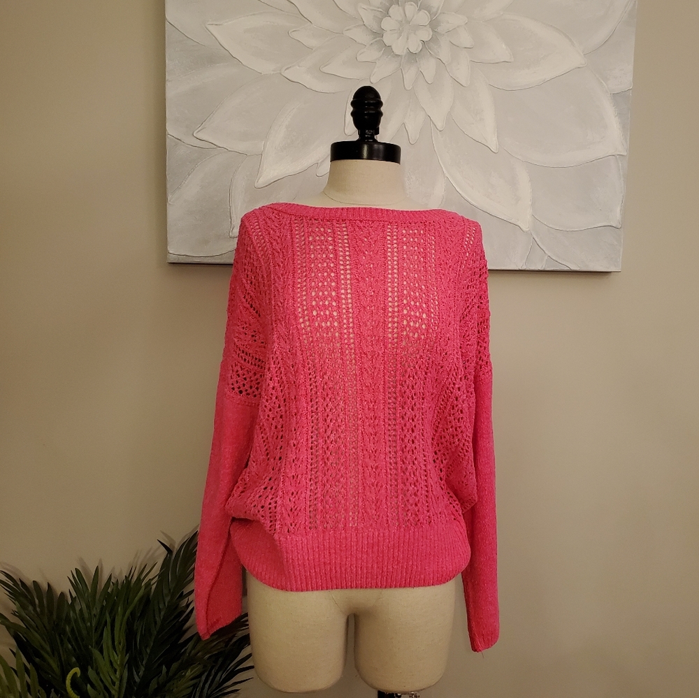 Hot Pink Super Soft Sweater